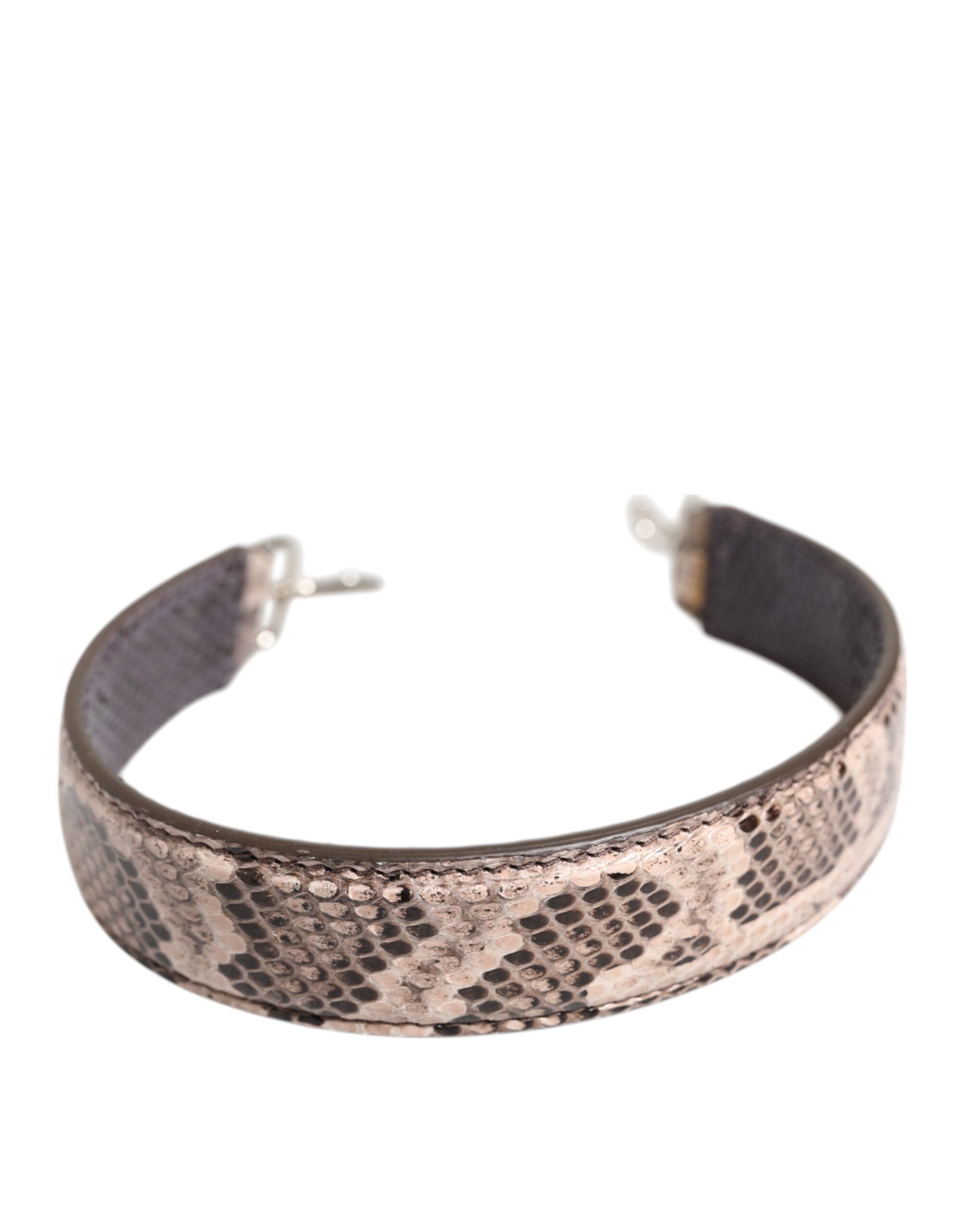 Dolce & Gabbana Dolce & Gabbana Beige Exotic Leather Handbag Accessory Shoulder Women's Strap