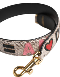 Dolce & Gabbana Dolce & Gabbana Multicolor DG AMORE Patch Bag Accessory Shoulder Women's Strap