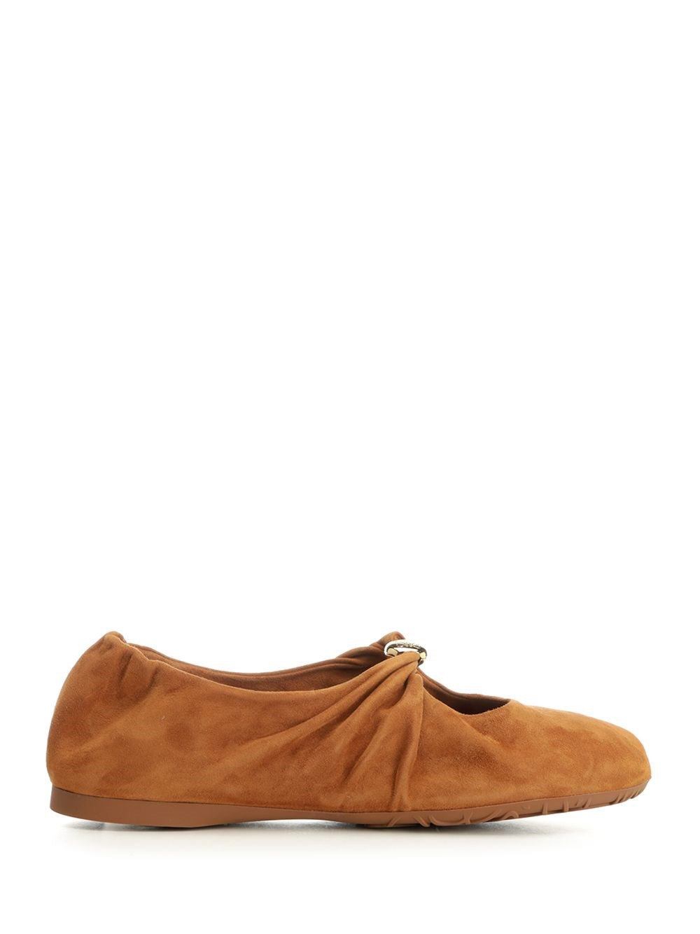 Loewe Women Soft Ballerina "Pebble"