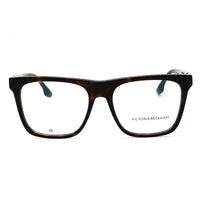 Victoria Beckham Victoria Beckham Eyeglasses Square Full Rim, Dark Havana Frame and Clear Demo Lenses Lens VB2679334