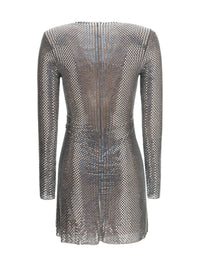 SELF-PORTRAIT Self-Portrait Women Jewel-Detail Wrap Dress