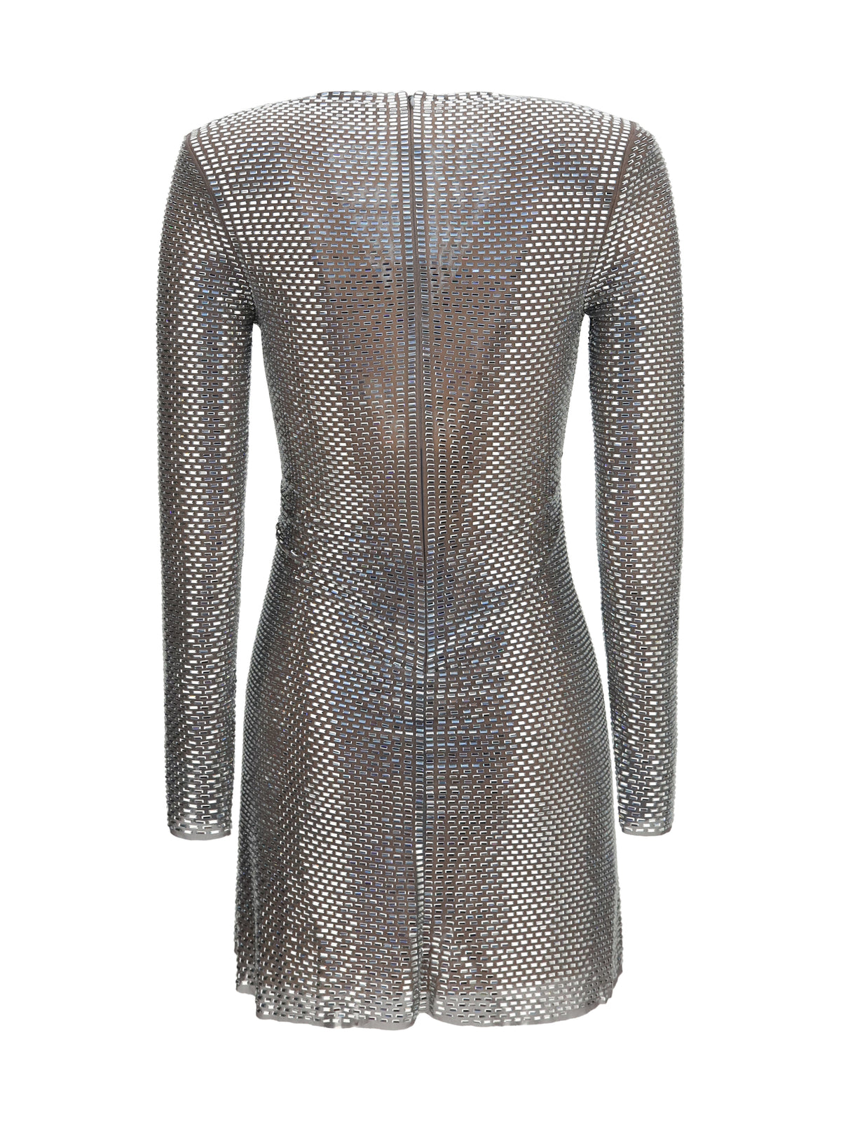 SELF-PORTRAIT Self-Portrait Women Jewel-Detail Wrap Dress