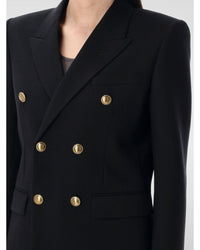 Saint Laurent DoubleBreasted Blazer Women Black