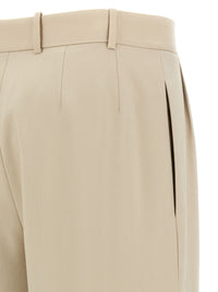 Saint Laurent Women Pleat Pants