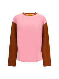 GUEST IN RESIDENCE Guest In Residence Women Baseball Oversized Crew Sweater