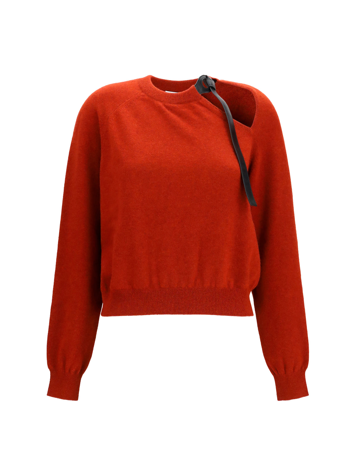 FERRAGAMO Ferragamo Women Crewneck Sweater With Cut-Out Detail
