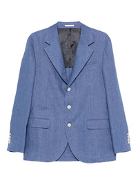 Brunello Cucinelli Men Linen Deconstructed Blazer