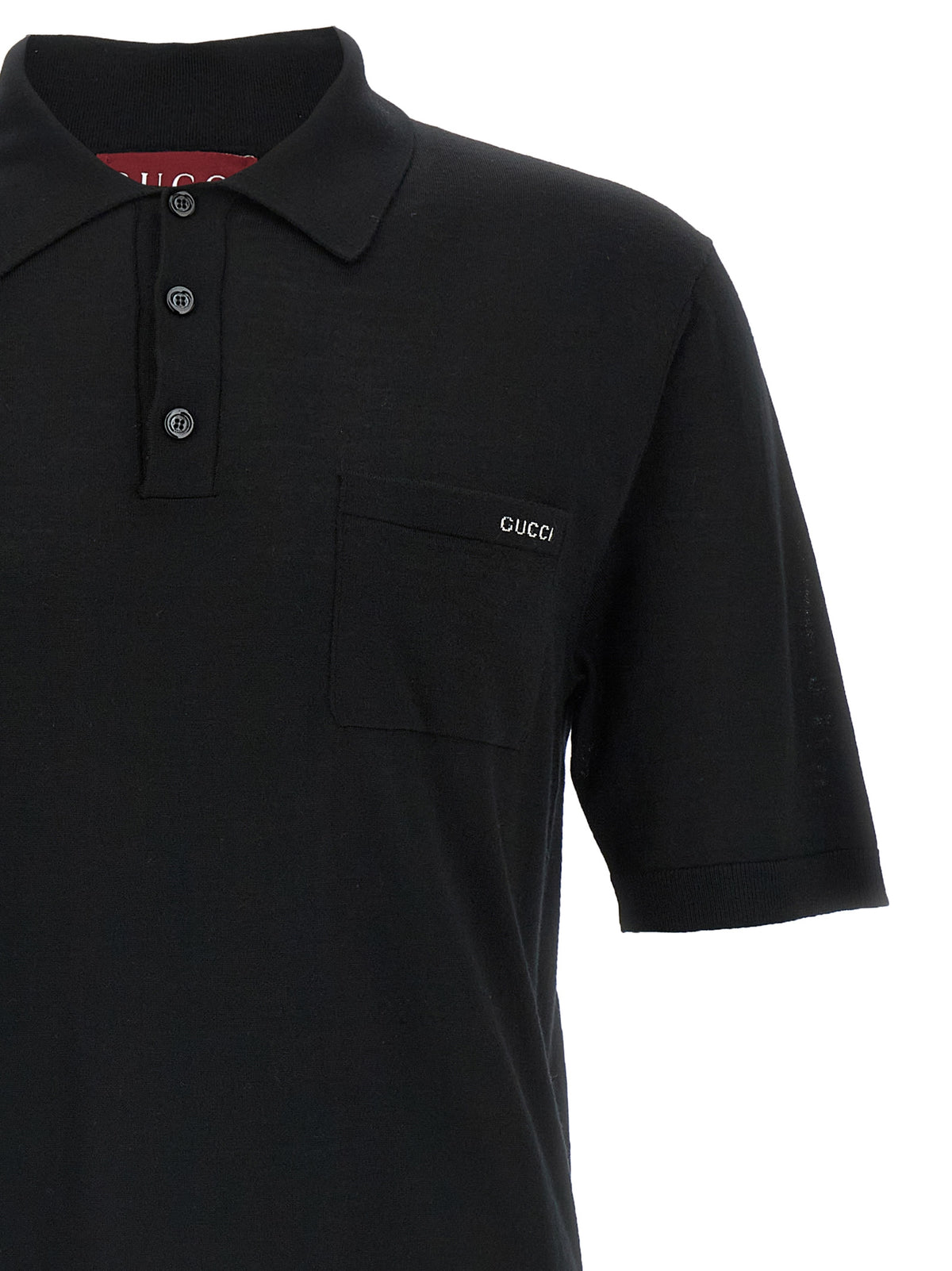 GUCCI Gucci Men 'Intarsio Gucci' Polo Shirt