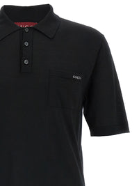 GUCCI Gucci Men 'Intarsio Gucci' Polo Shirt