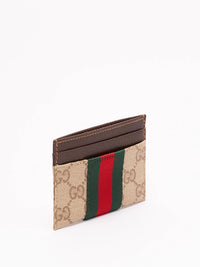 Gucci Women Card Case With Web