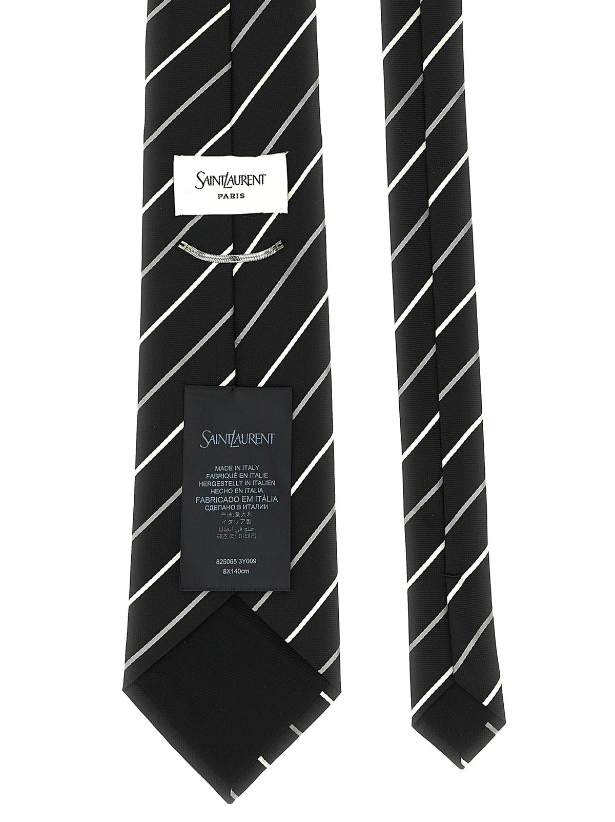 SAINT LAURENT Saint Laurent Men Striped Tie