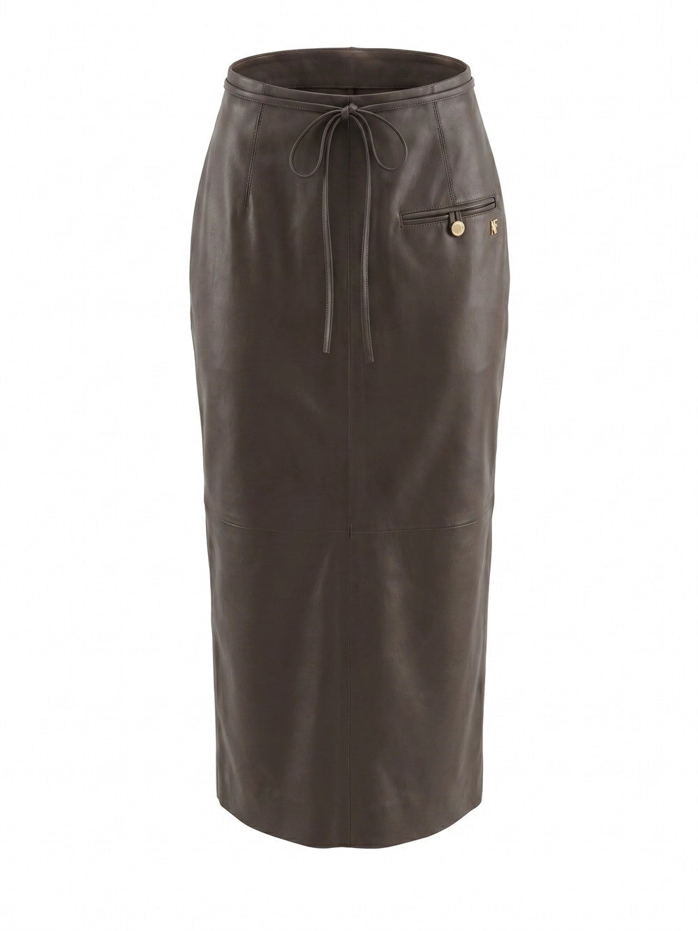 Alberta Ferretti Women Leather Skirt