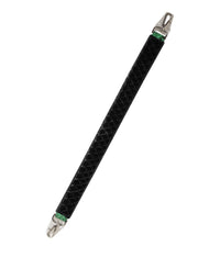 Dolce & Gabbana Dolce & Gabbana Black Green Exotic Leather Bag Shoulder Women's Strap