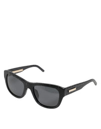 Dolce & Gabbana Dolce & Gabbana Black Leather Frame DG4177 Tinted Lens Women's Sunglasses