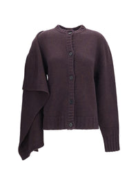 The Attico Women Crewneck Cardigan