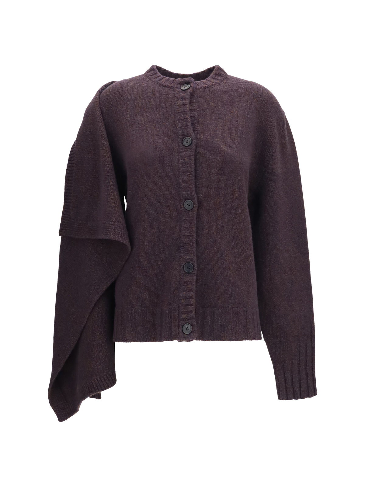 The Attico Women Crewneck Cardigan