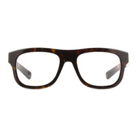 Gucci Eyeglasses Square Full Rim, Shiny Black Frame and Clear Demo Lenses Lens GG1509O001