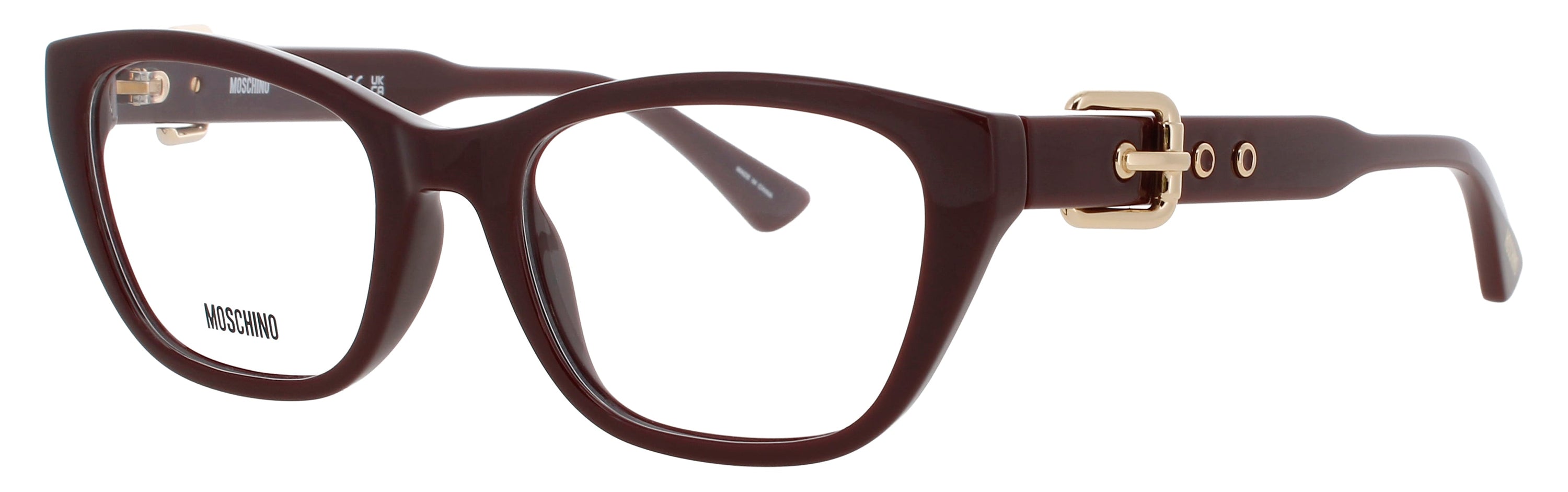 Moschino Moschino Optical Glasses Burgundy
