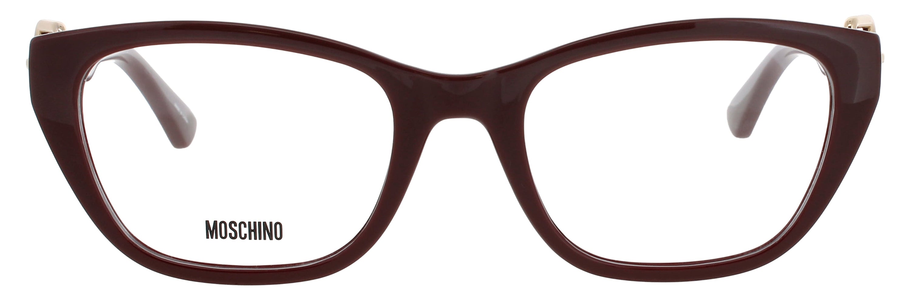 Moschino Moschino Optical Glasses Burgundy
