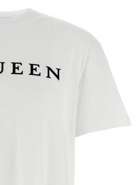 MCQUEEN Mcqueen Men Flocked 'Mcqueen' T-Shirt