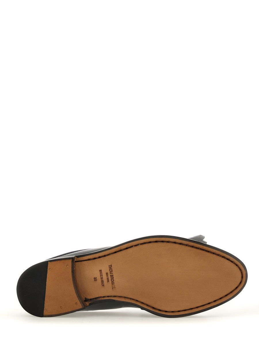 Thom Browne Women Kilt Varsity Penny Loafer