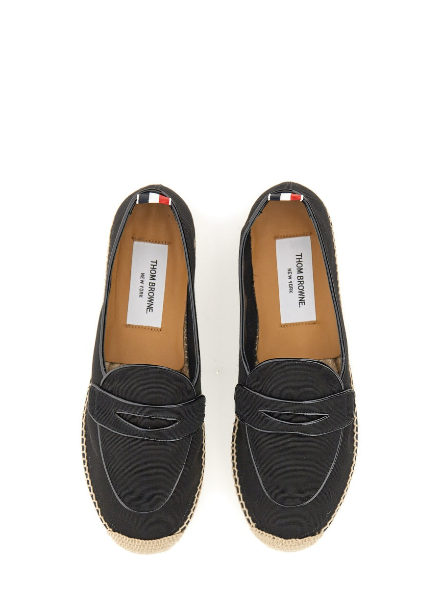 Thom Browne Women Espadrille Penny Varsity