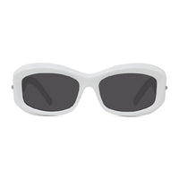 Givenchy Sunglasses Geometric Full Rim, Black Frame and Smoke Lens GV40044U01A