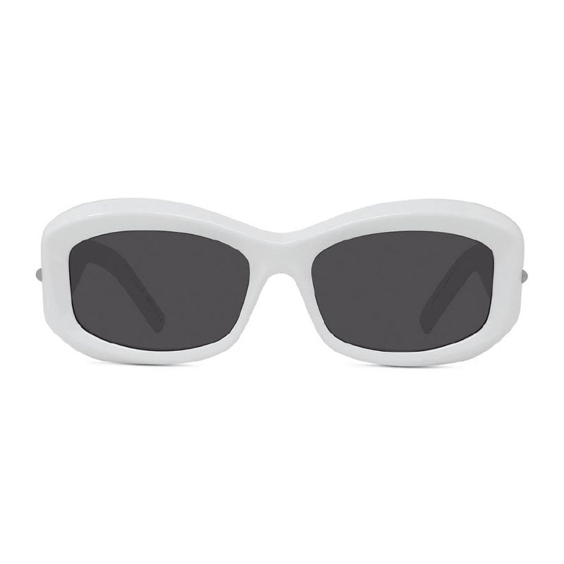 Givenchy Sunglasses Geometric Full Rim, Black Frame and Smoke Lens GV40044U01A
