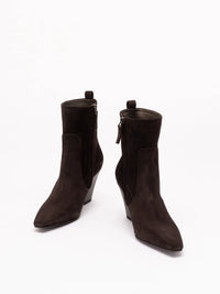 Brunello Cucinelli Women Suede Heeled Boots