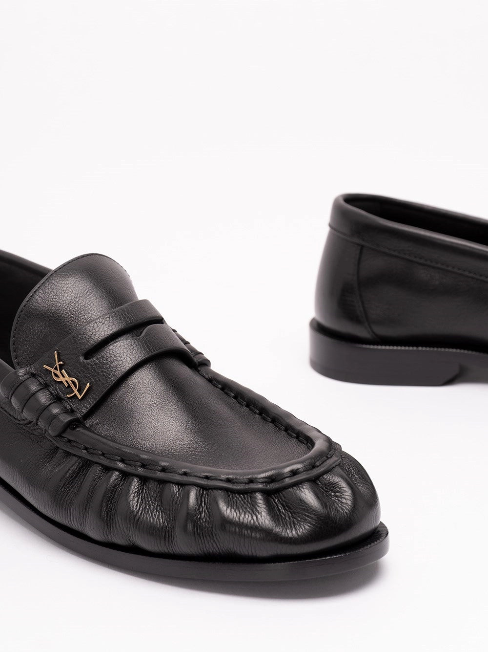 Saint Laurent Women Le Loafer Supple In Matte Leather