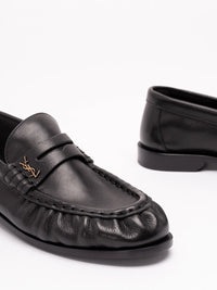 Saint Laurent Women Le Loafer Supple In Matte Leather