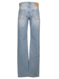 The Attico Women Coated Jeans