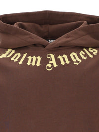Palm Angels Men Neck Logo Hoodie