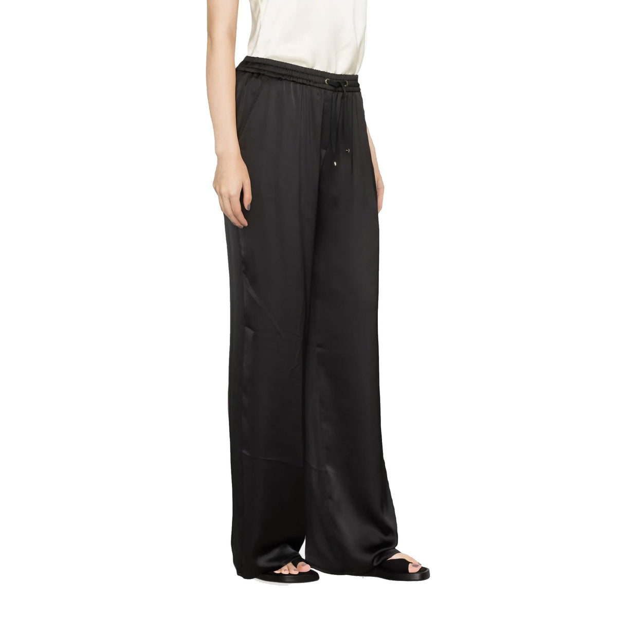 Herno Herno High-Waist Palazzo Pants Women