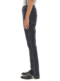 Gucci Men Denim Pants With Label