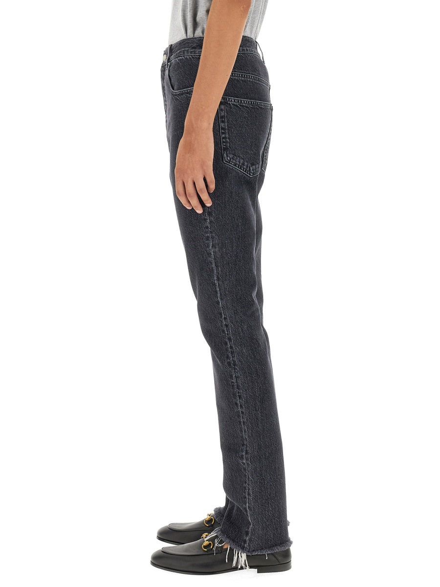 Gucci Men Denim Pants With Label