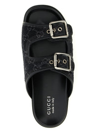 GUCCI Gucci Men Gg Denim Slides