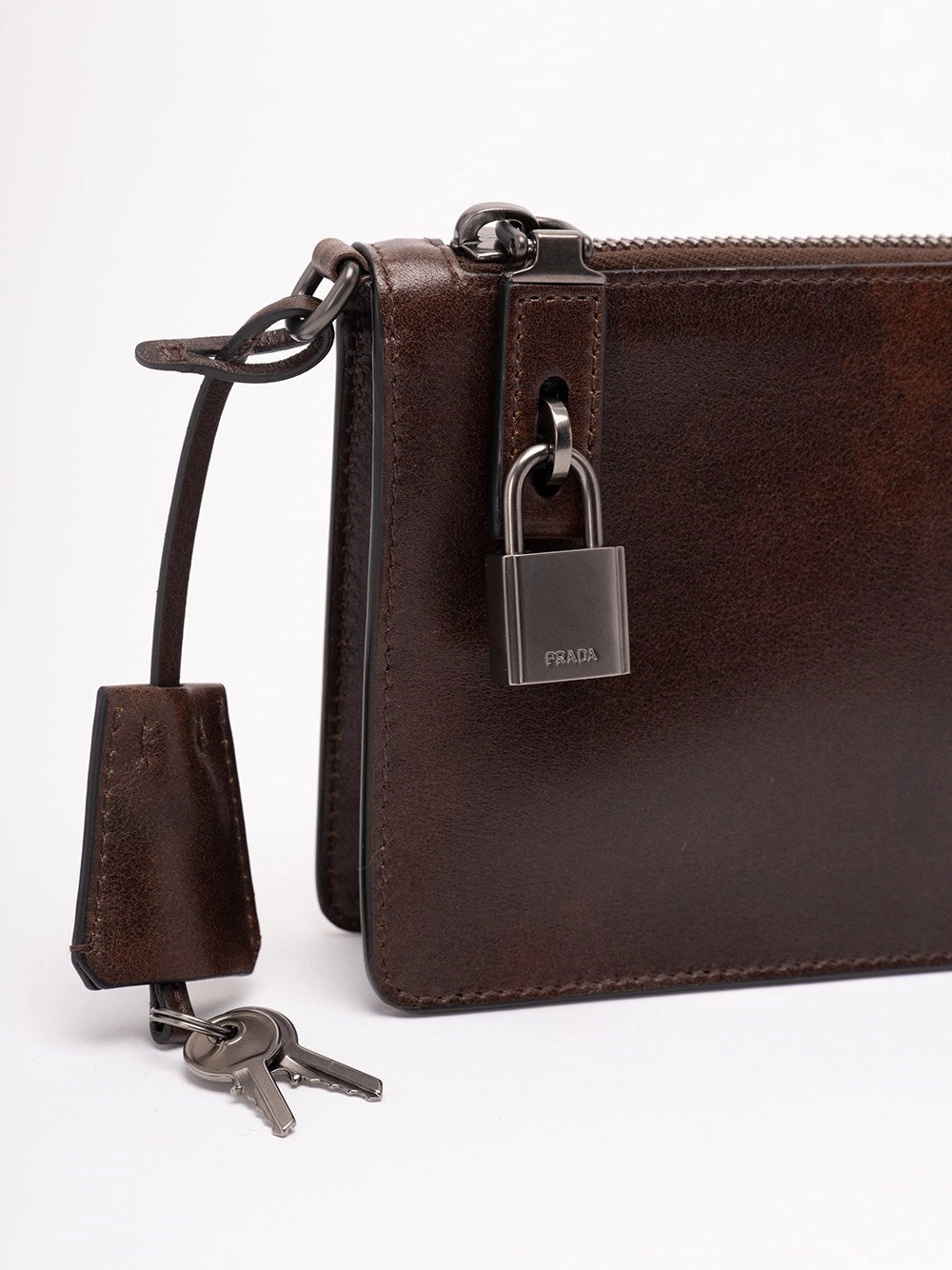 Prada Prada Men Vintage Leather Mini Bag