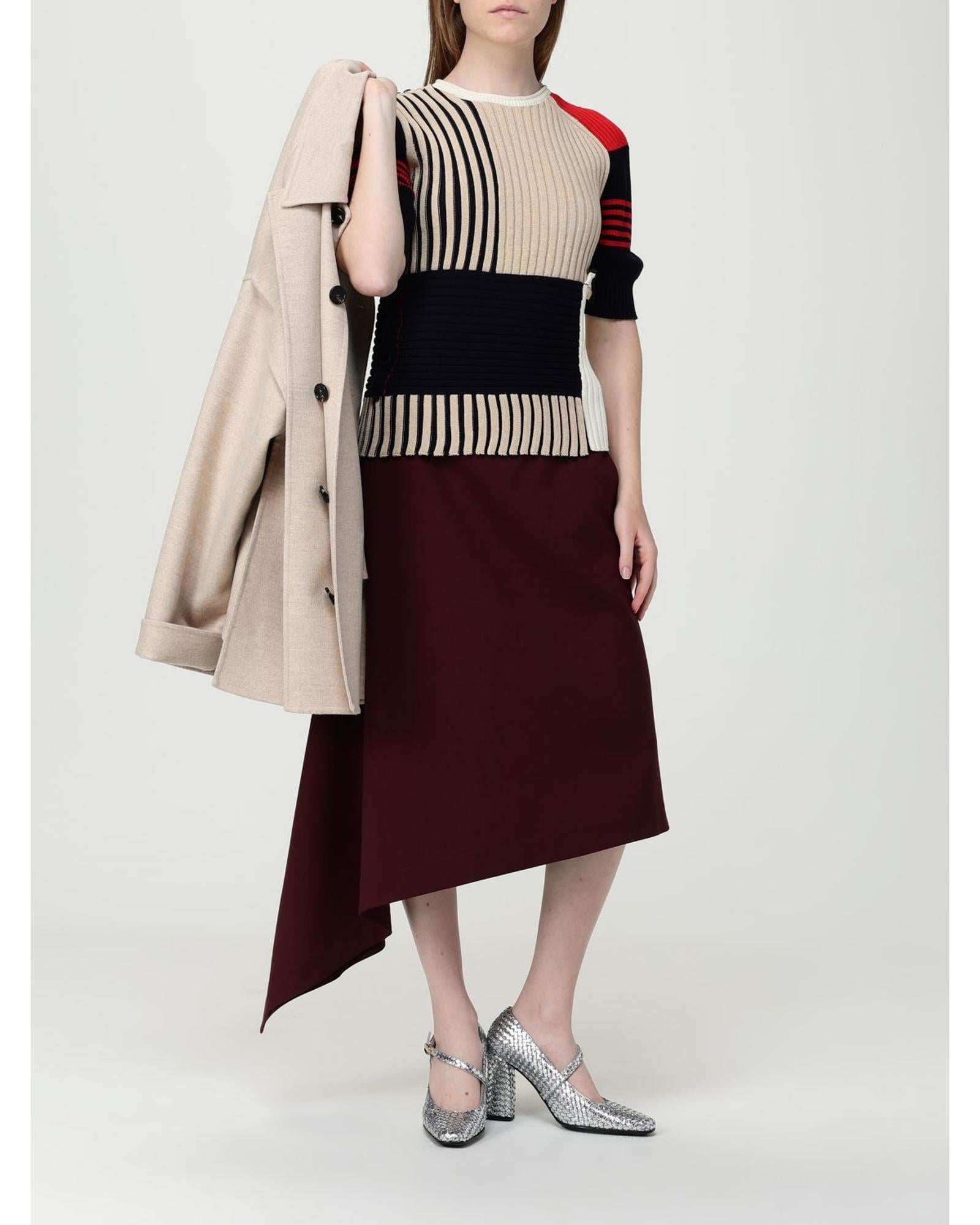 Bottega Veneta Elegant Skirt with Asymmetric Hem for Stylish