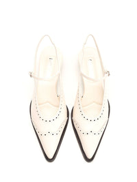 Miu Miu Women Brogue Slingback