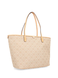 Tory Burch Women "T Monogram Zip" Tote Bag