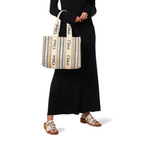 Chloe Woody Medium Tote Bag Women