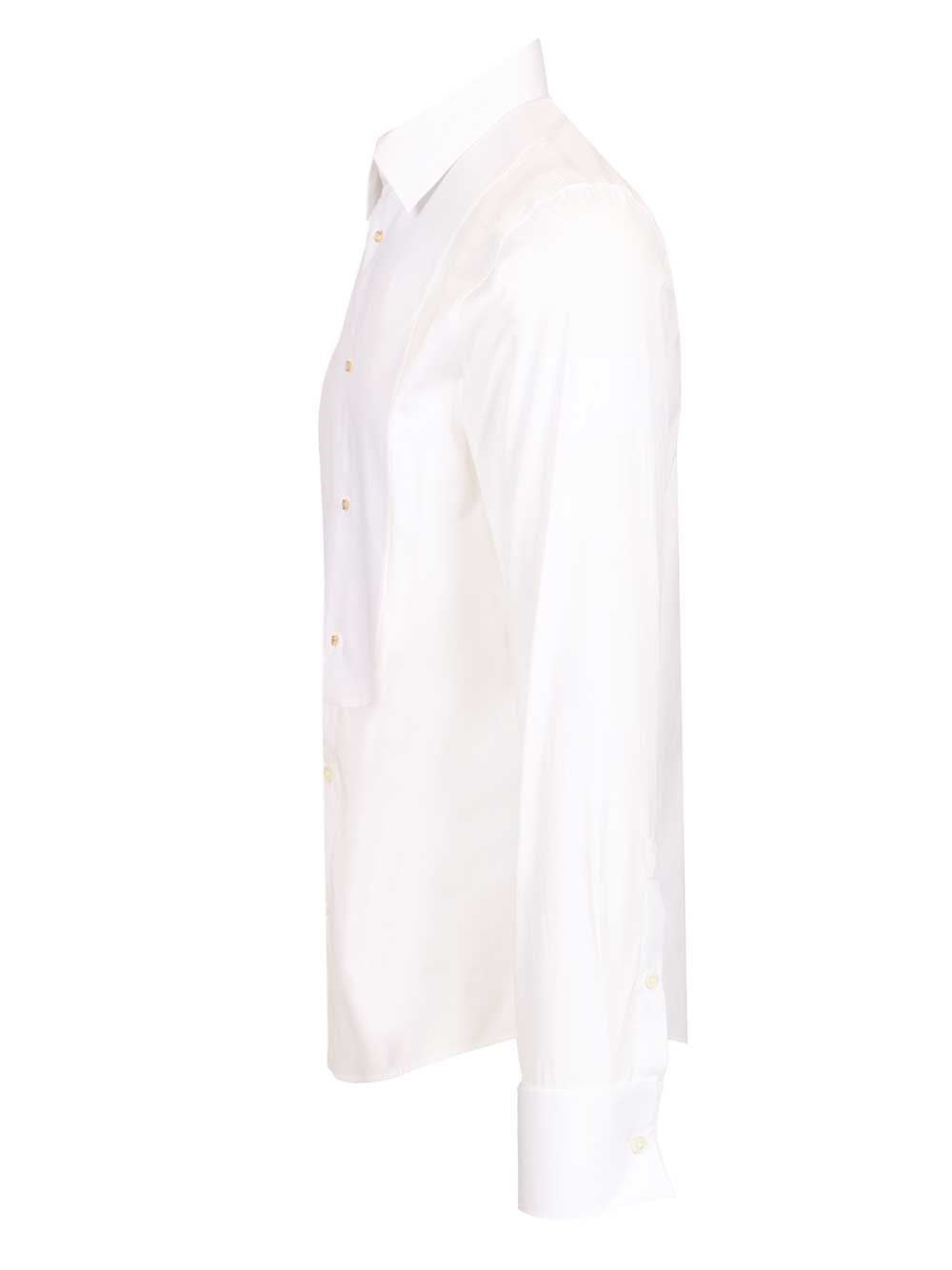 Burberry Men Slim-Fit Cotton Tuxedo Shirt