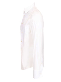 Burberry Men Slim-Fit Cotton Tuxedo Shirt