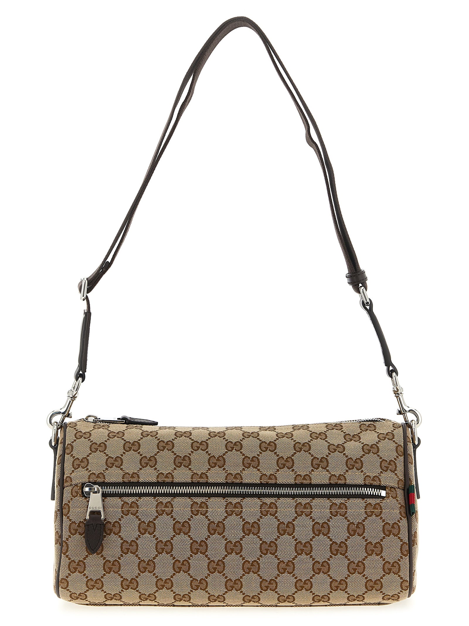 Gucci Men Small Gg Cylindrical Shoulder Strap