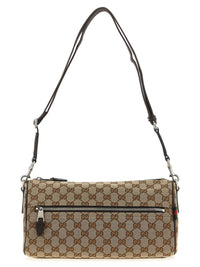 Gucci Men Small Gg Cylindrical Shoulder Strap