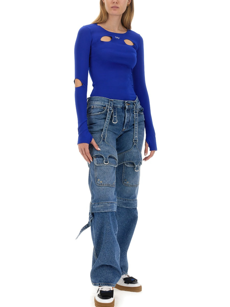 Off-White Women Cargo Jeans