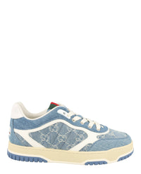 Gucci Gucci Mens Re-Web Low-Top Sneakers