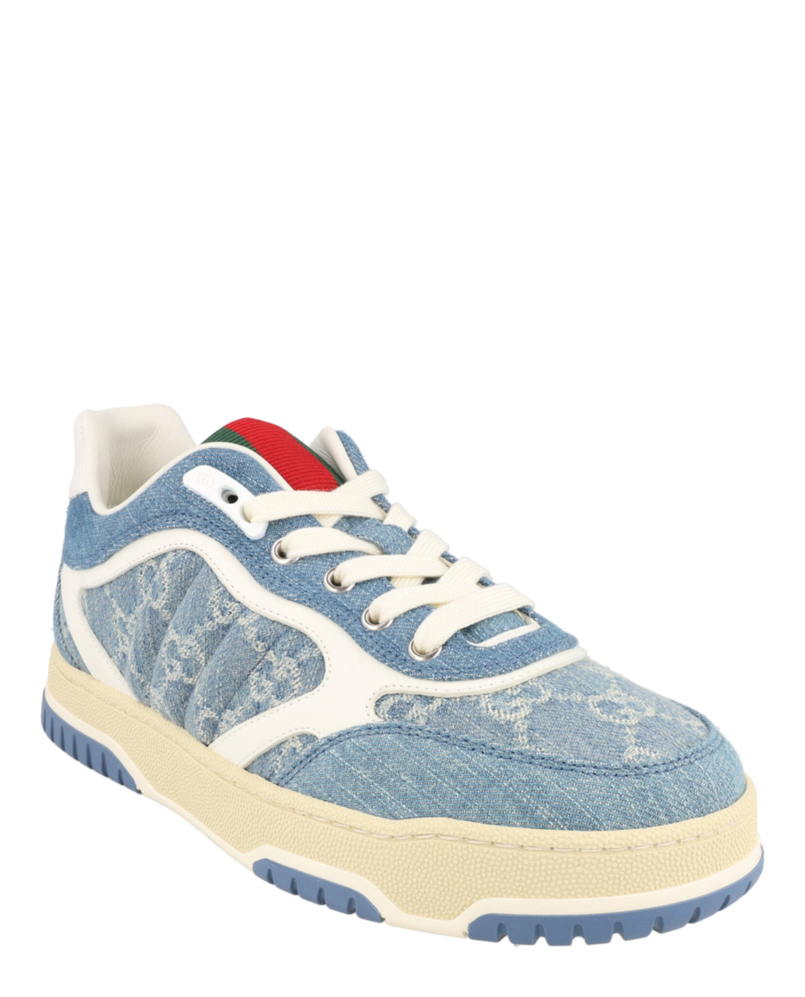 Gucci Gucci Mens Re-Web Low-Top Sneakers