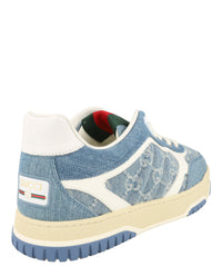 Gucci Gucci Mens Re-Web Low-Top Sneakers